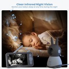 Iegeek 2k Wifi Baby Monitor With Camera And Night Vision  Phone App   5  Screen