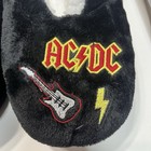2 Pairs Slippers 10 Inches Long Def Leppard Ac Dc Woman Sz 7-9 Hard Rock N Roll