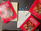 1983 Tsr Dungeons And Dragons-basic Rules Box Set-open Complete Great Condition