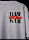 Wwf Wwe Monday Night Raw Is War Chest T-shirt White Crew Neck T-shirt Wrestling