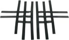 Motorsport Products Replacement Ez-fit Nerf Bar Nets - Black Atv utv 81-0102