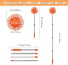 61 In Adjustable Cleaning Mop  Dolodomy 180   Rotatable Mops For Floor Clean