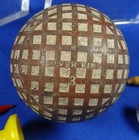 Antique Vintage Golf Ball Silver King Mesh Vintage Golf Tees  Display Box