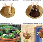 16x80 Inch Natural Coconut Coir Liner Sheets Coco Fiber Roll Coco Mat