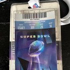 Philadelphia Eagles Super Bowl 52 Original Full Ticket W  Bonus Pregame Ticket 