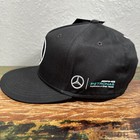 Lewis Hamilton Hat Mercedes Amg Petronas F1 Racing Cap Black Snapback New