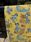Vintage Hanna Barbera Huckleberry Hound Flat Sheet Cartoon Fruit Of The Loom Usa