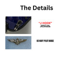 Hgu-33top Gun Maverick Naval Aviator Movie Prop Usn Pilot Flight Helmet pin