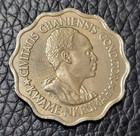1965 Ghana 5 Pesewas Coin