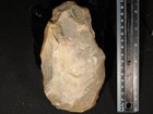 Big  One Million Year Old  Early Stone Age Acheulean Handaxe Morocco 636gr