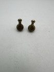 Dollhouse Diorama Miniature 1 12 Brass Vase Pair