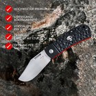 Boker Plus Bad Guy Pocket Knife 3 54  D2 Blade G10 Handle Slipjoint - 01bo194