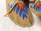 Vintage Native American Hand Made Moccasins