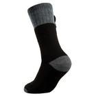 Terramar Unisex Electric Socks - Black  size S 