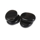 4pcs Natural Basalt Hot Massage Stones Set For Spa Therapy  Heated Stone 2 36 x3