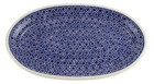 Polish Pottery Oval Serving Platter By Zaklady Boleslawiec Poland - 14 25  X 9 