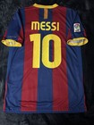 2010 2011 Nike Fc Barcelona Home Jersey Men   s Size Medium - Messi  10