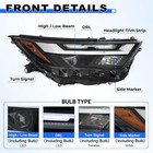 Jfn Led Headlight Compatible With 2022-2025 Toyota Rav4 Adventure trail trd Off-