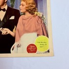1937 Personal Property Original 11x14    Lobby Card Jean Harlow Robert Taylor