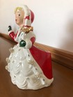 Vintage Christmas Relpo A-1711 Shopper Girl Planter