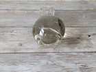 Vintage Hand Blown Clear Glass Mouse Paperweight Rat Figurine 