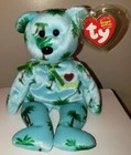 Ty Beanie Baby I Love Hawaii The Bear  exclusive  8 5 Inch  New Mwmts Plush Toy