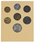 Vatican City 7-coin Set 1986 Au-unc Pope John Paul Ii  8th Year Of Reign