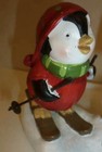 Yankee Candle Winter Snow Christmas Large Jar Holder Skiing Penguins