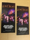The Lost Boys Musical Nyc Flyer  Ali Louis Bourzgui  david  shoshana Bean  lucy 