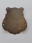 Collectable Brass Wyatt Earp Peacemaker Dodge City 1878 Gun Butt Tag Badge