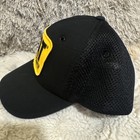 Caterpillar Cat Equipment Black   Yellow Diesel Power Snapback Mesh Cap hat
