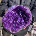 13 64lb  Large Natural Amethyst Geode Quartz Cluster Crystal Specimen Healing 