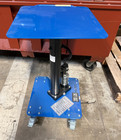 Work Positioning Post Lift Table Foot Control 16 x16  Platform 200 Lb  Capacity