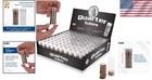 Quarter Coin Storage Tubes 100 Pack Archival Quality Plastic With Airtight Seal