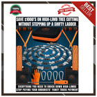 High Limb Rope Saw 53 In  Zero Effort 360 Arborist Rope Chain Saw  Limb Saw   