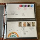 Royal Mail First Day Covers Album With 60 First Day Covers   1990   s-dinosaurs