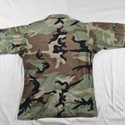 Us Army Woodland Camo Bdu Top Coat Jacket Medium Regular Combat Dla100-89-c-u53