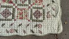 Beautiful Vintage Hand Quilted Quilt Apox 98  X 82   dss 