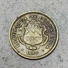 Costa Rica          Ten  10  C  ntimos Coin 1947