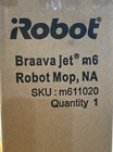 Irobot Braava Jet M6 Robot Mop M6110- White Factory Sealed       
