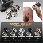 2 Pack Pro 4 Shaver Replacement Blades Compatible With Skulls Pitbulls Series
