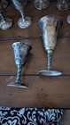Valero Silver Wine Goblets Vintage Made In Spain 12 Ct 