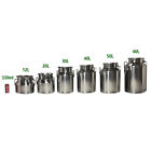12-60l Gallon Stainless Steel Milk Can Barrel  Milk Jug Milk Bucket Storage Pot