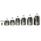 Stainless Steel Can 50l Milk Bucket Mil Can Tote Jug 13 25gallon Barrel Canister