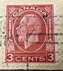 Vtg Postage Stamp Cover Toronto Canada Scott King George V 3c Centennial Cancel