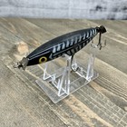 Vintage Weber Shadrac Fishing Lure Prop Lure Crank Bait Black Shore Minnow