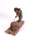 Larger Papago Doll Made From Cactus Ribs