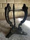 Godinger Silver Art Co Silverplate Ornate Stand Orb Candle Holder Vase Insert
