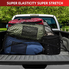 Cargo Net For Pickup Truck Bed  4  X 4  Stretches To 8 x8 highly Elastic Cargo N