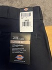 Mens Dickies Twill Work Pants Loose Fit Size 38x32  Navy Blue In Color  New